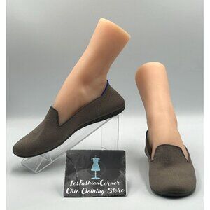 Rothy's Women's Mocha Brown The Loafer Flat Slip-On Comfortable Size 7.5 3019